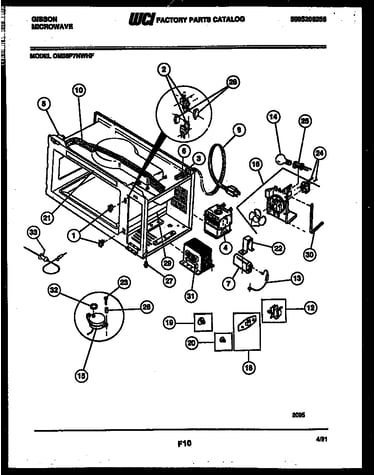 Body, motor and electrical parts