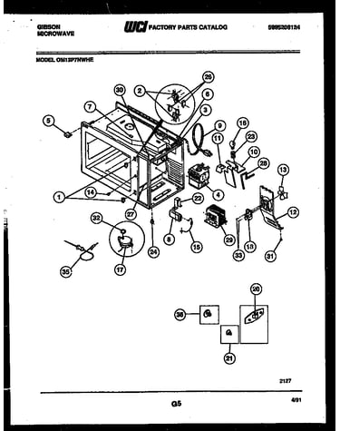 Body, motor and electrical parts