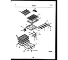 Gibson RT19F3WX3B shelves and supports diagram