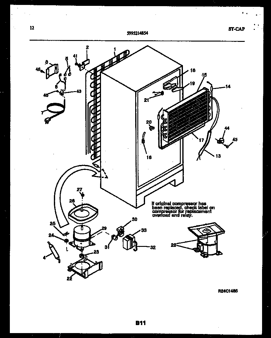 SYSTEM AND AUTOMATIC DEFROST PARTS