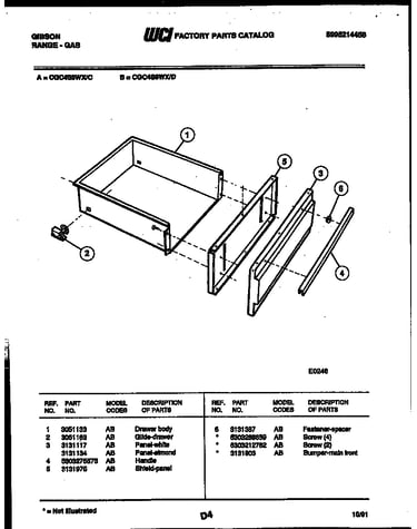Drawer parts