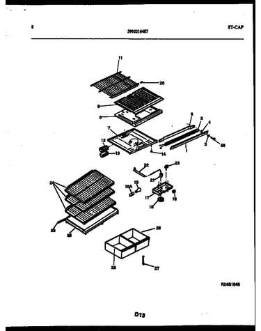 Shelves and supports