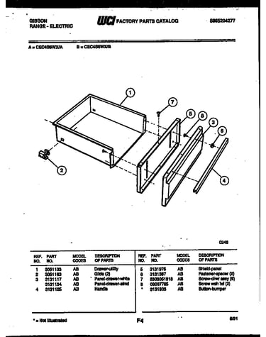 Drawer parts