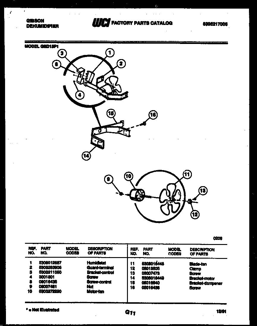 Air control parts
