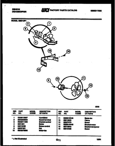 Air control parts