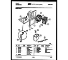 Gibson GED15P1 water and condensing parts diagram