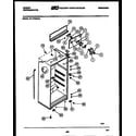 Gibson RT17F5WX4A cabinet parts diagram