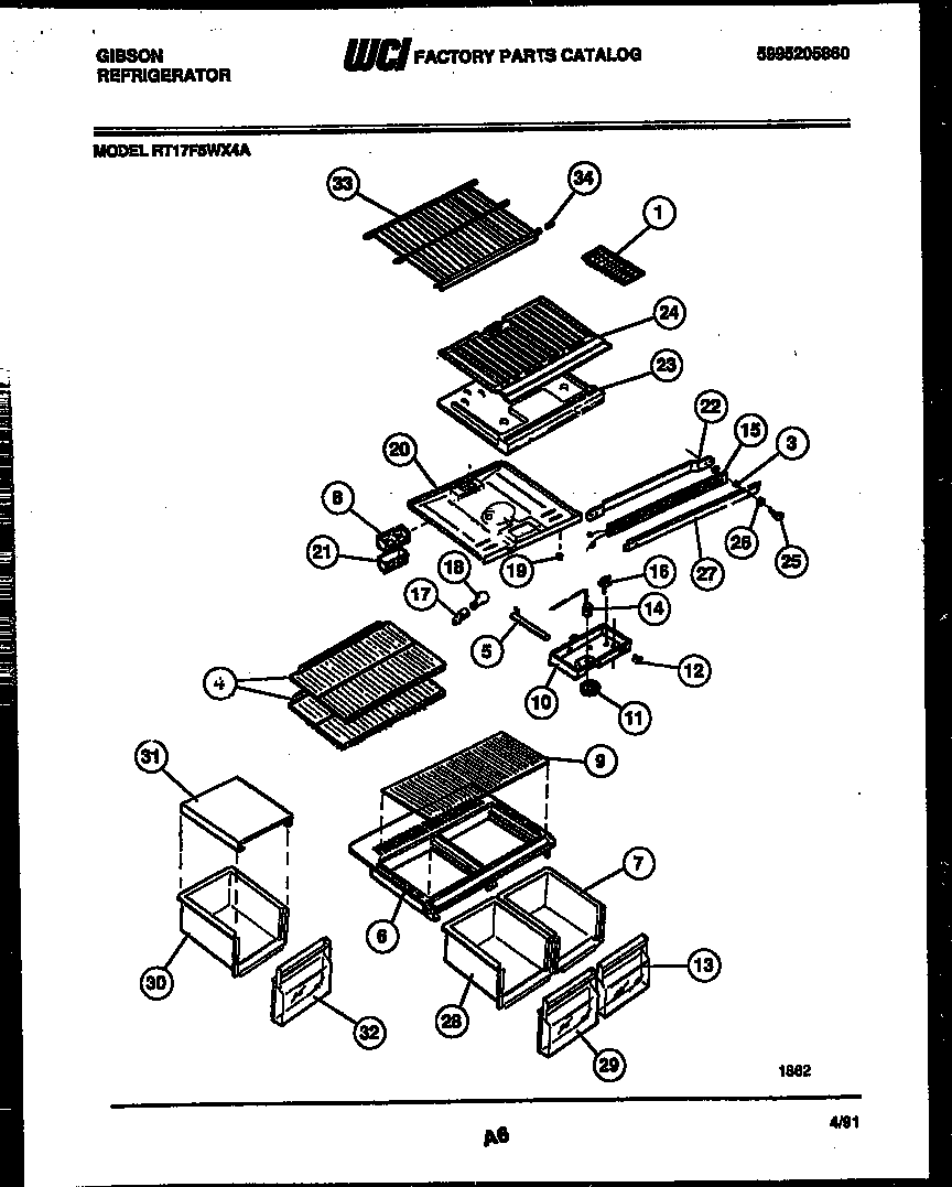 Shelves and supports