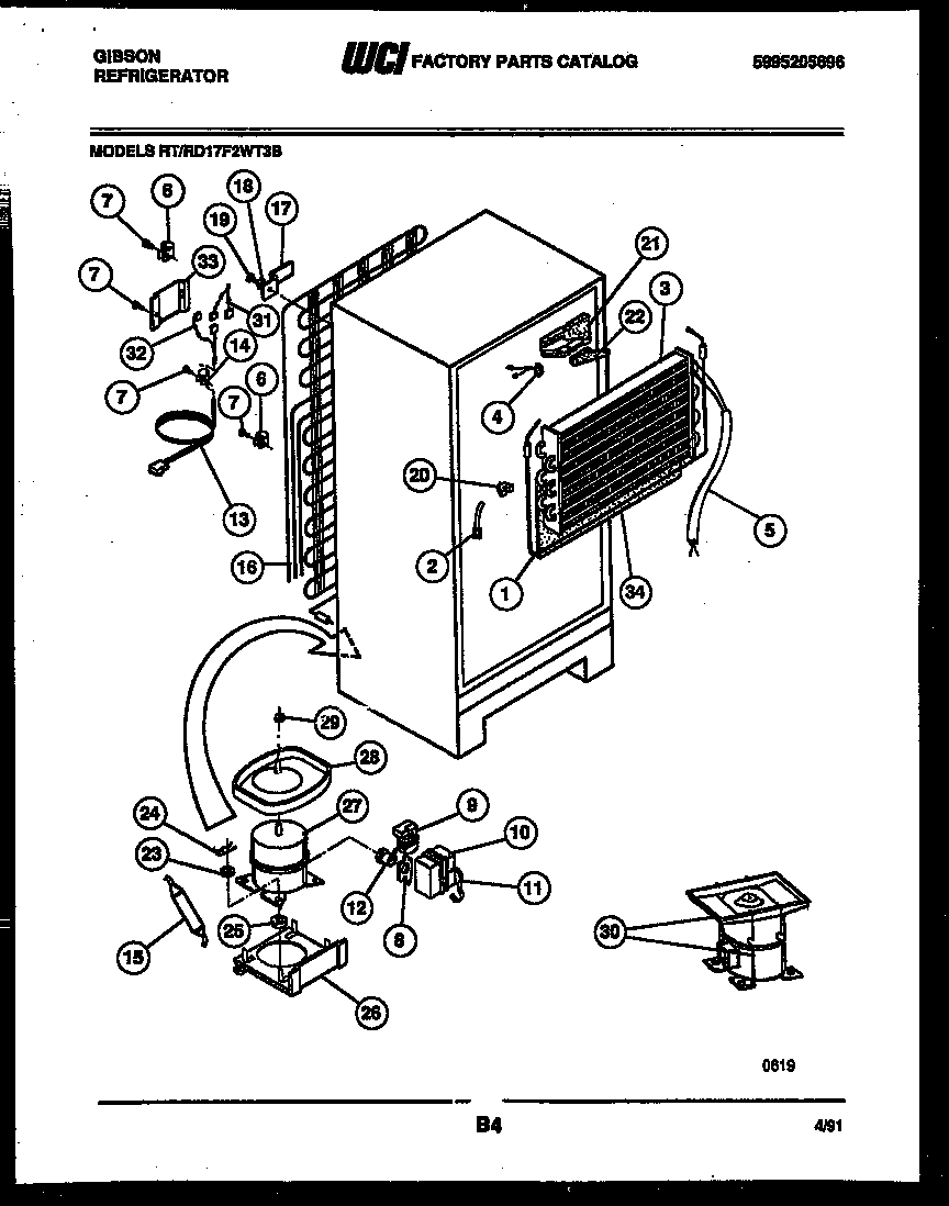 SYSTEM AND AUTOMATIC DEFROST PARTS