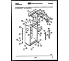 Gibson RD21F9WT3G cabinet parts diagram