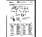 Gibson RT19F8WT3H ice maker installation parts diagram