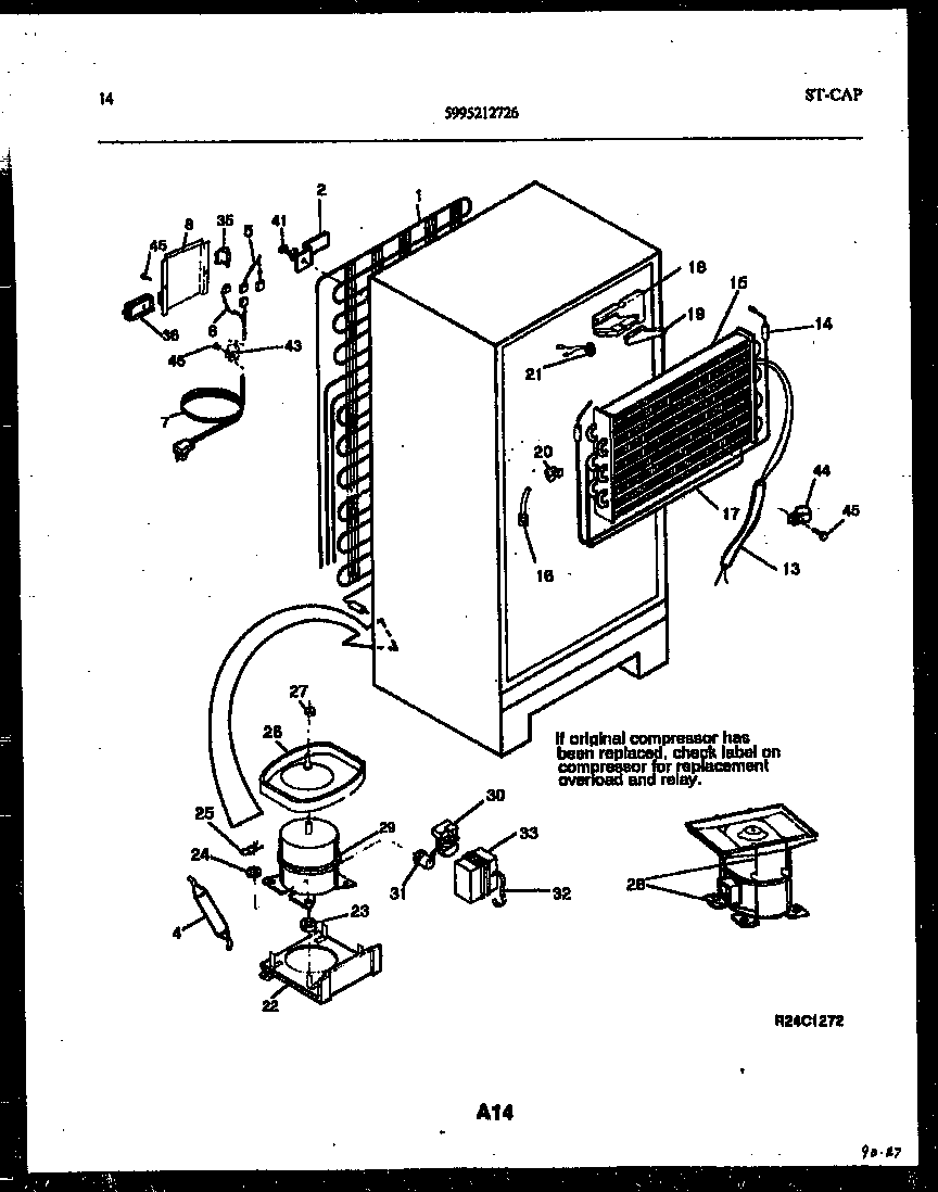 SYSTEM AND AUTOMATIC DEFROST PARTS