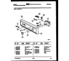 Gibson SP24D5KYGA console and control parts diagram