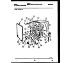 Gibson SP24D5KYGA tub and frame parts diagram