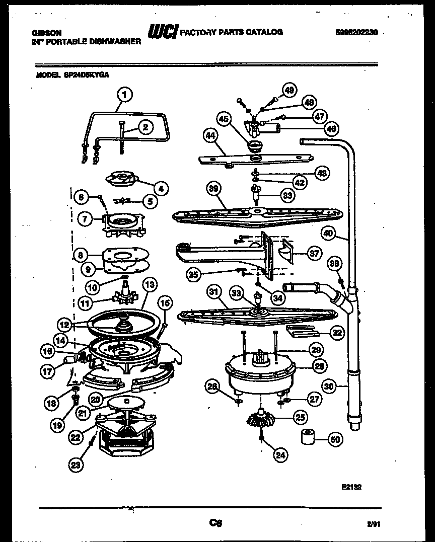 Motor pump parts