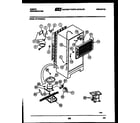 Gibson RT15F3WX4A system and automatic defrost parts diagram