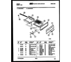 Gibson CGC4C6WXC broiler drawer parts diagram