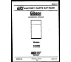 Gibson RD12F3WS2B cover page diagram