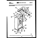 Gibson RD12F3WS2B cabinet parts diagram