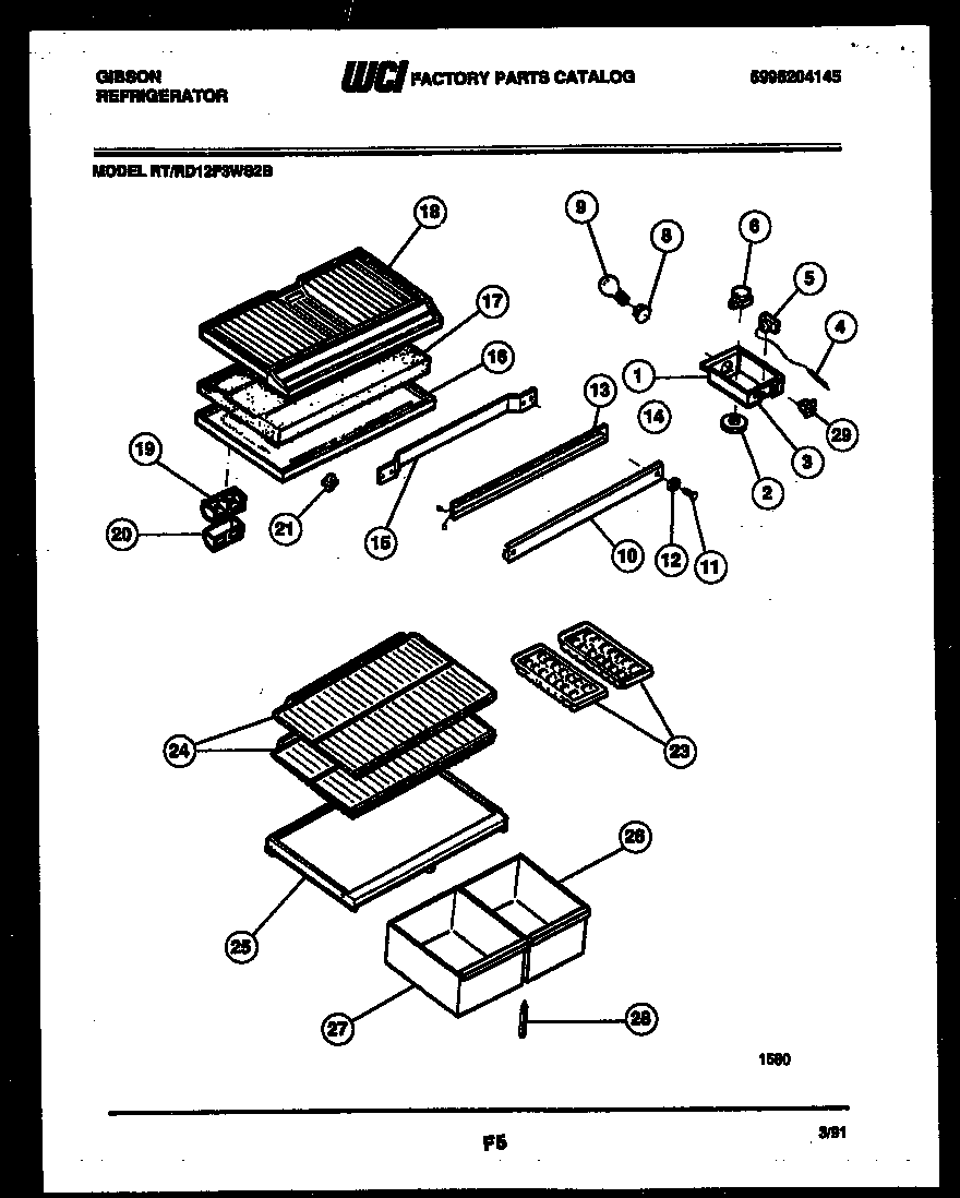 Shelves and supports