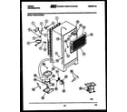Gibson RD12F3WS2B system and automatic defrost parts diagram