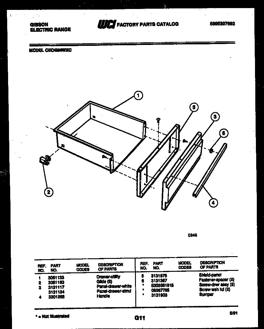 Drawer parts