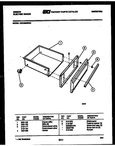 Drawer parts