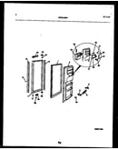 Freezer door parts
