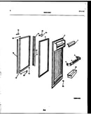 Refrigerator door parts