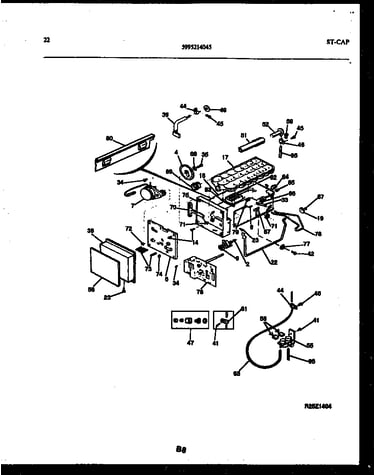 Ice maker and ice maker installation parts