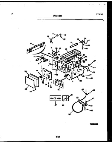 Ice maker and ice maker installation parts