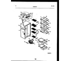 Gibson RS22F8DX1B shelves and supports diagram