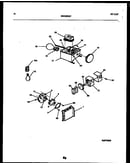 Refrigerator control assembly, damper control assembly and f