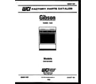 Gibson CGC1M1WXC cover page diagram