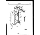 Gibson RT19F7WX3B cabinet parts diagram