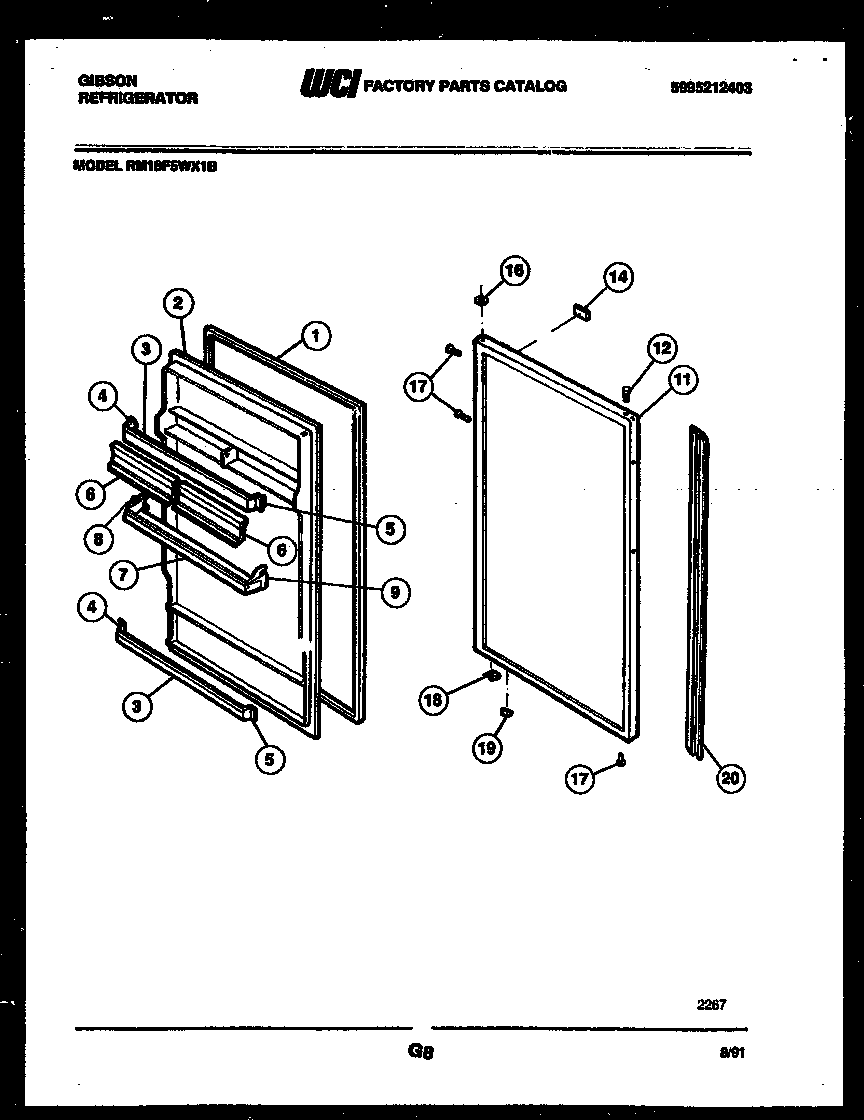 Door parts