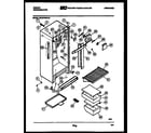 Gibson RM18F5WX1B cabinet parts diagram