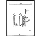 Gibson RS22F5DX1C refrigerator door parts diagram