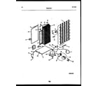 Gibson RS22F5WX1C system and automatic defrost parts diagram