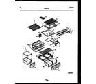 Gibson RT17F5WX4B shelves and supports diagram