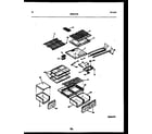 Gibson RT17F5DX4B shelves and supports diagram