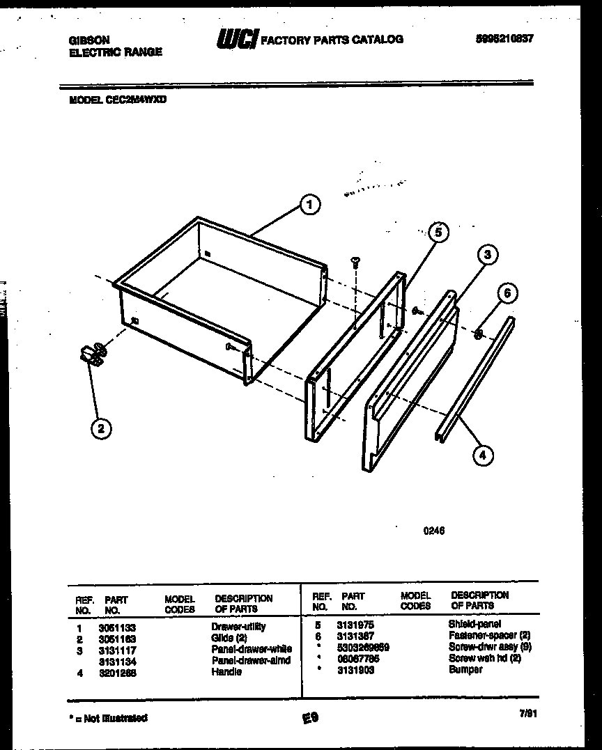 Drawer parts