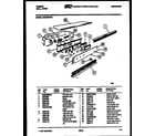 Gibson OH27S7ZYB console and control parts diagram