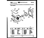 Gibson GAS258P2K1 air handling parts diagram