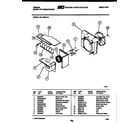 Gibson GAL128P1A1 air handling parts diagram