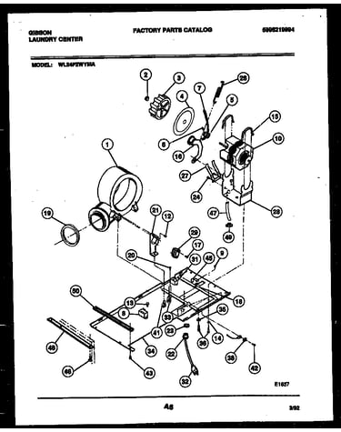 Blower, idler arm clutch and motor parts