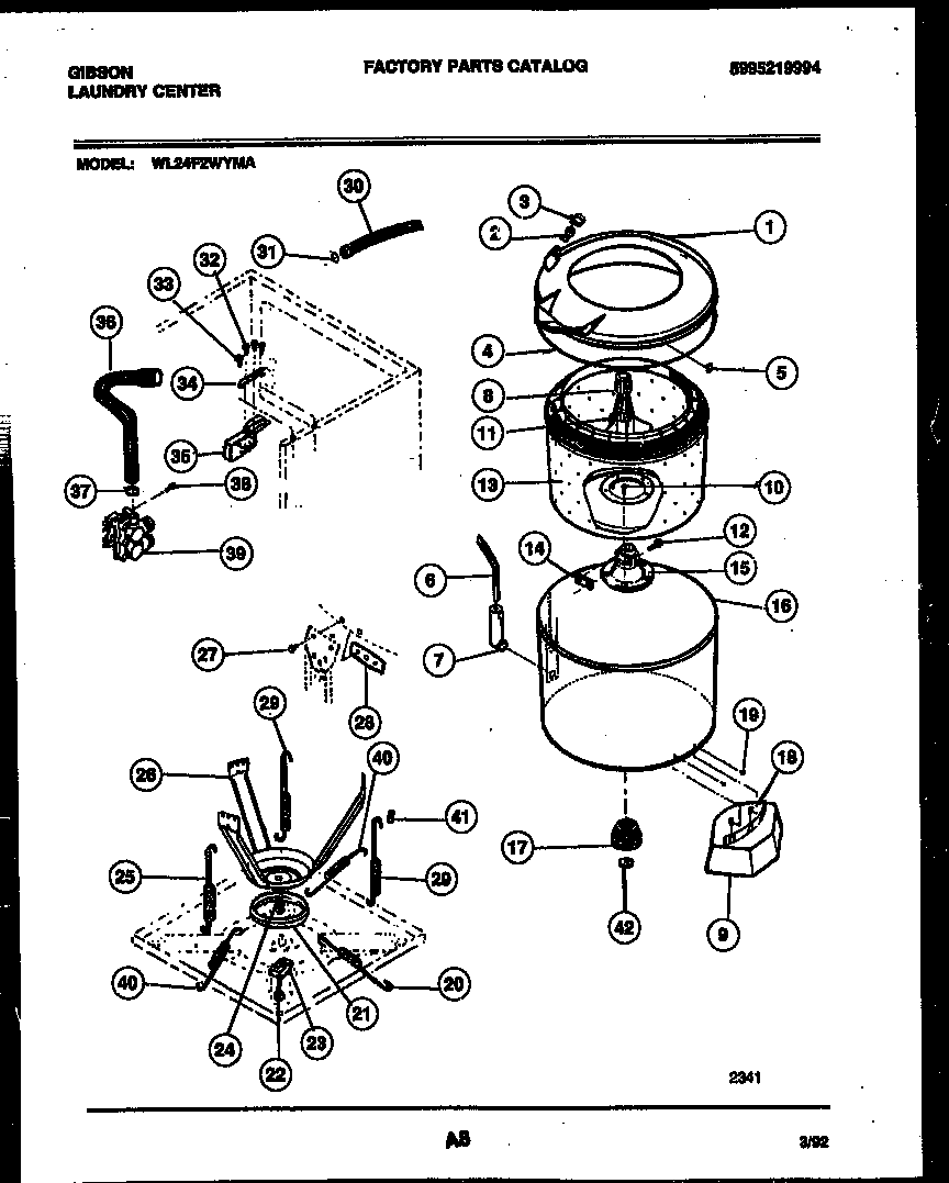 Tub and water inlet