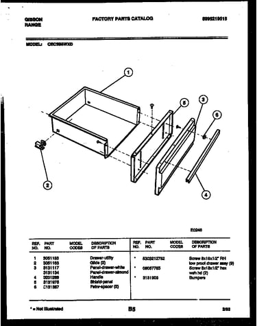 Drawer parts