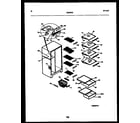 Gibson RS22F8WX1C shelves and supports diagram