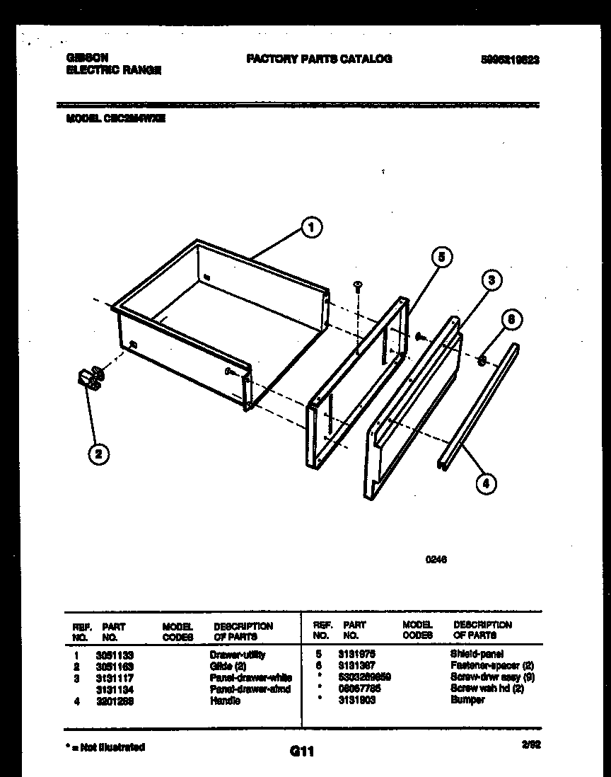 DRAWER PARTS